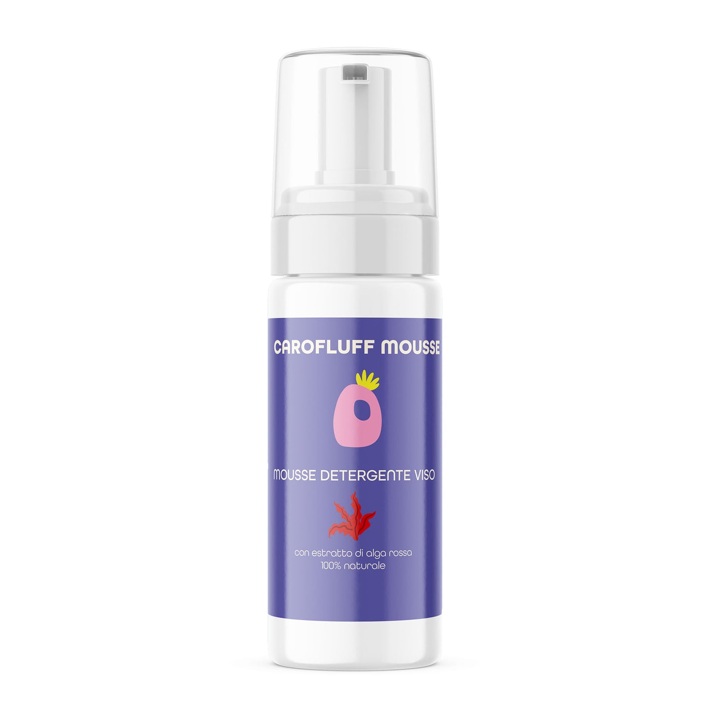 Carofluff Caro Beauty Mousse Viso Pelle Sensibile Secche Miste Crema Viso Leggera di ficco d india Detersione e pulizia 6
