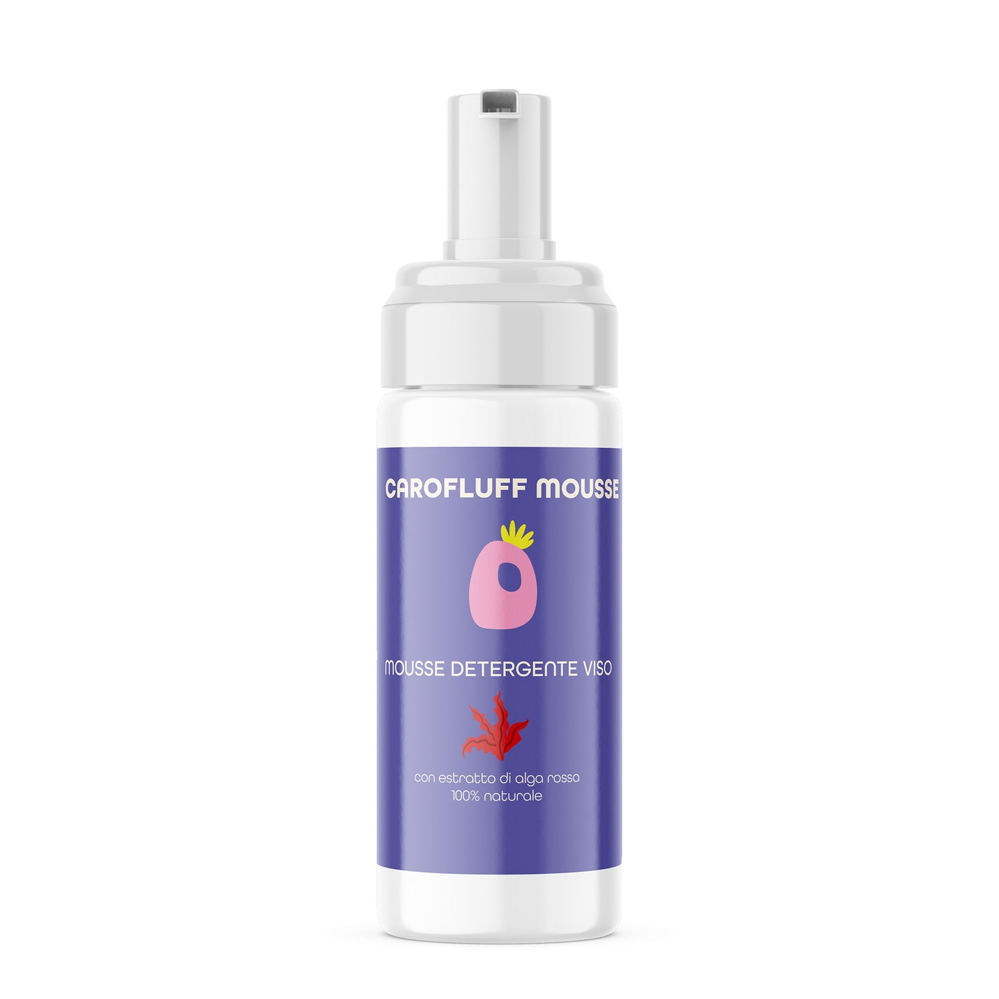 Carofluff Caro Beauty Mousse Viso Pelle Sensibile Secche Miste Crema Viso Leggera di ficco d india Detersione e pulizia 7