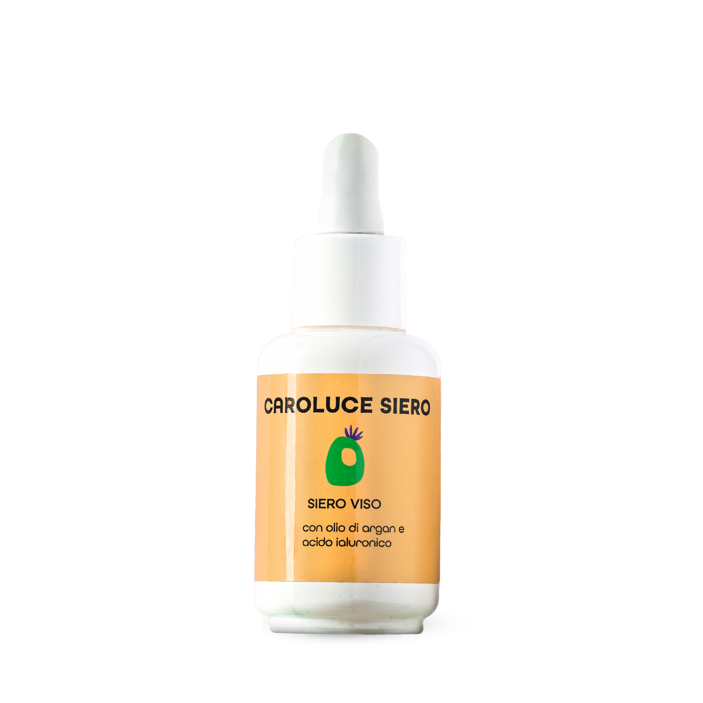 Caroluce Caro Beauty Siero Viso Pelli Secche Miste Mature Argan Ialuronico Gel viso idratante con finish luminoso e fresco 1