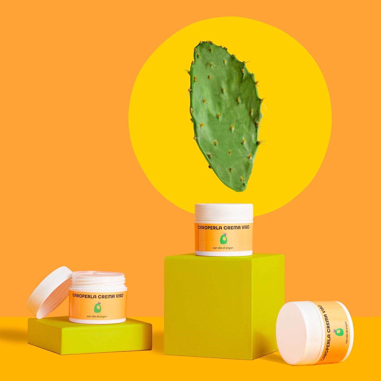 Siero viso Caroperla di Caro Beauty azione idratante, ideale per pelle sensibile e delicata Crema Viso Pelli Secche Argan 4