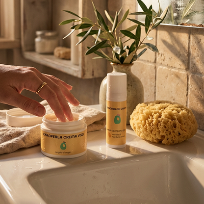 Caro Beauty CaroPerla Crema Viso CaroDolce Contorno Occhi Cold Weather Confort 2