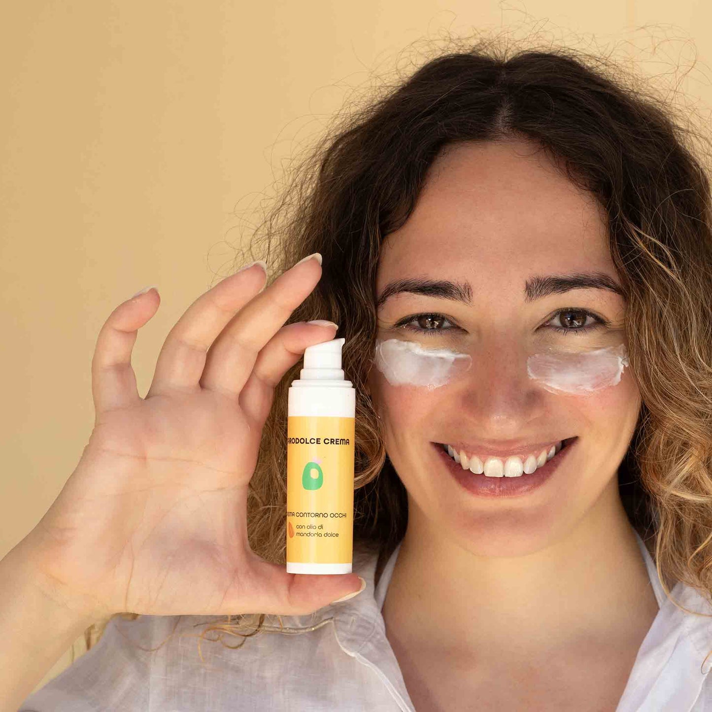 Carodolce Caro beauty Crema Contorni Occhi Pelli Sensibili Secche Mandorla idratante Fico d India Olio di Mandorla Dolce 9