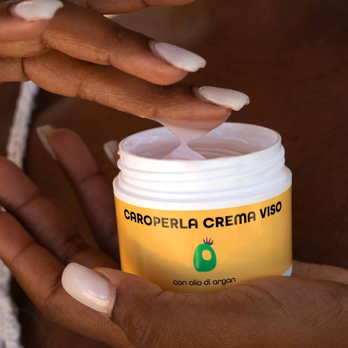 Siero viso Caroperla di Caro Beauty azione idratante, ideale per pelle sensibile e delicata Crema Viso Pelli Secche Argan 6