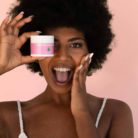 Gel viso purificante Caropura di Caro Beauty per pelle mista e grassa fresca e leggera Maschera Viso Fico Ialuronico 5