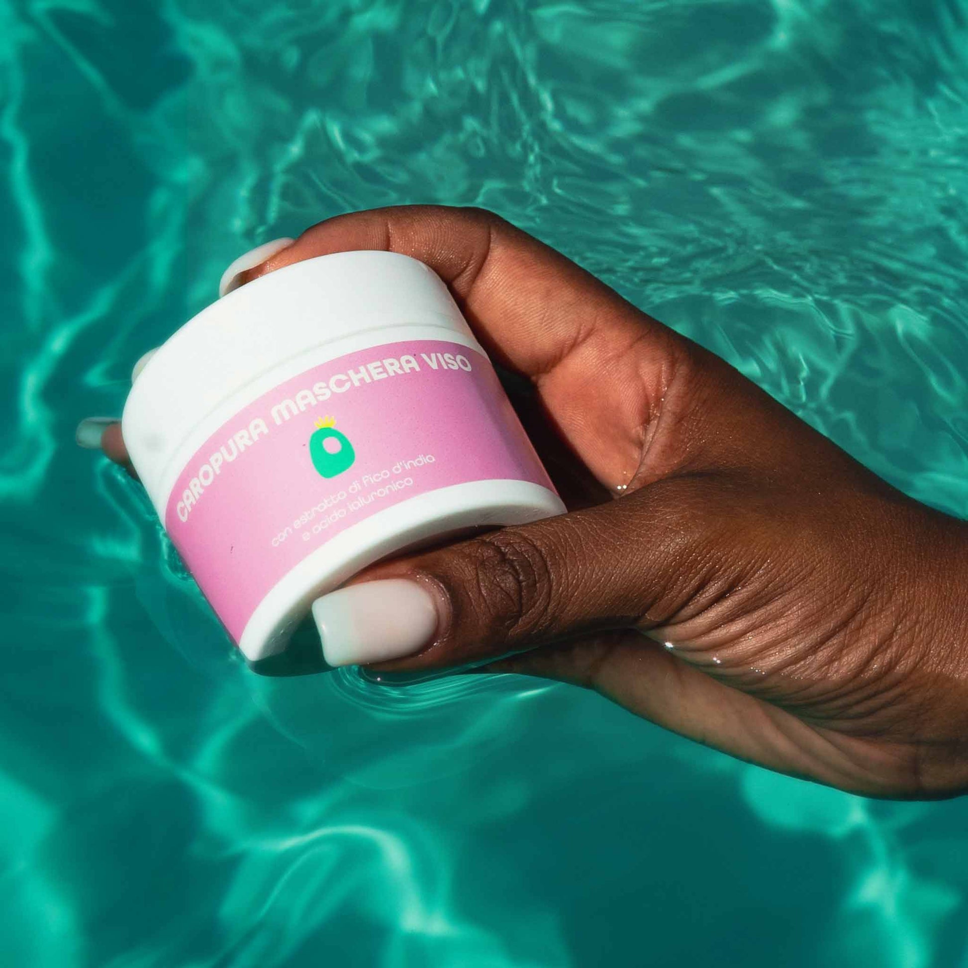 Gel viso purificante Caropura di Caro Beauty per pelle mista e grassa fresca e leggera Maschera Viso Fico Ialuronico 7